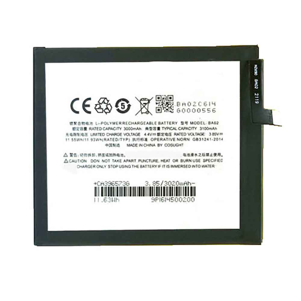 Batería para Meilan-S6-M712Q/M/meizu-BA02